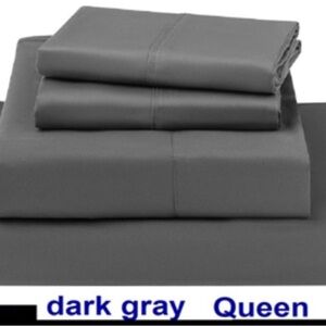 Bed Sheet Set 4 Piece 100% Egyptian Cotton Comfort 1000 Count Deep Pocke…